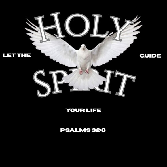 BUY ON ETSY Forward Christian Clothing | HOLY SPIRIT Psalms 32:8 Unisex T-Shirt - Picture 4 of 5